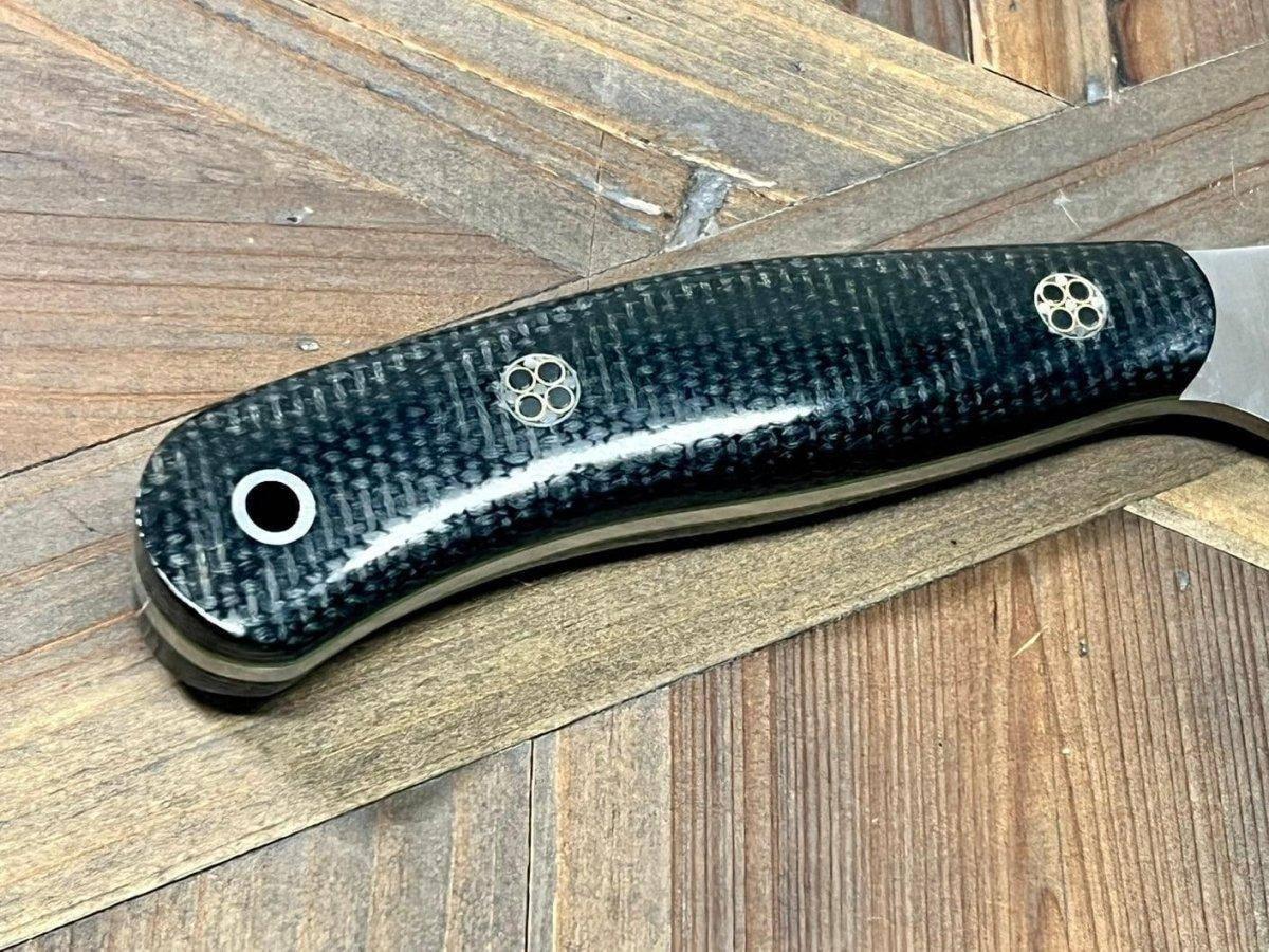 Bark River JX6 II MagnaCut Duskdog Canvas Handles Lime Green Mosaic Pins (USA) - NORTH RIVER OUTDOORS