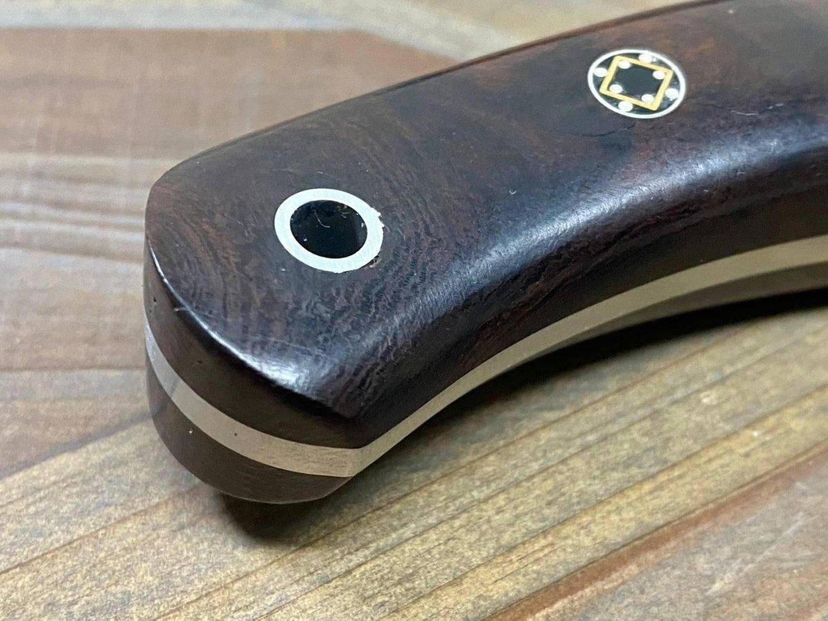 Bark River JX6 MagnaCut Desert Ironwood Burl Mosaic Pins (USA) - NORTH RIVER OUTDOORS