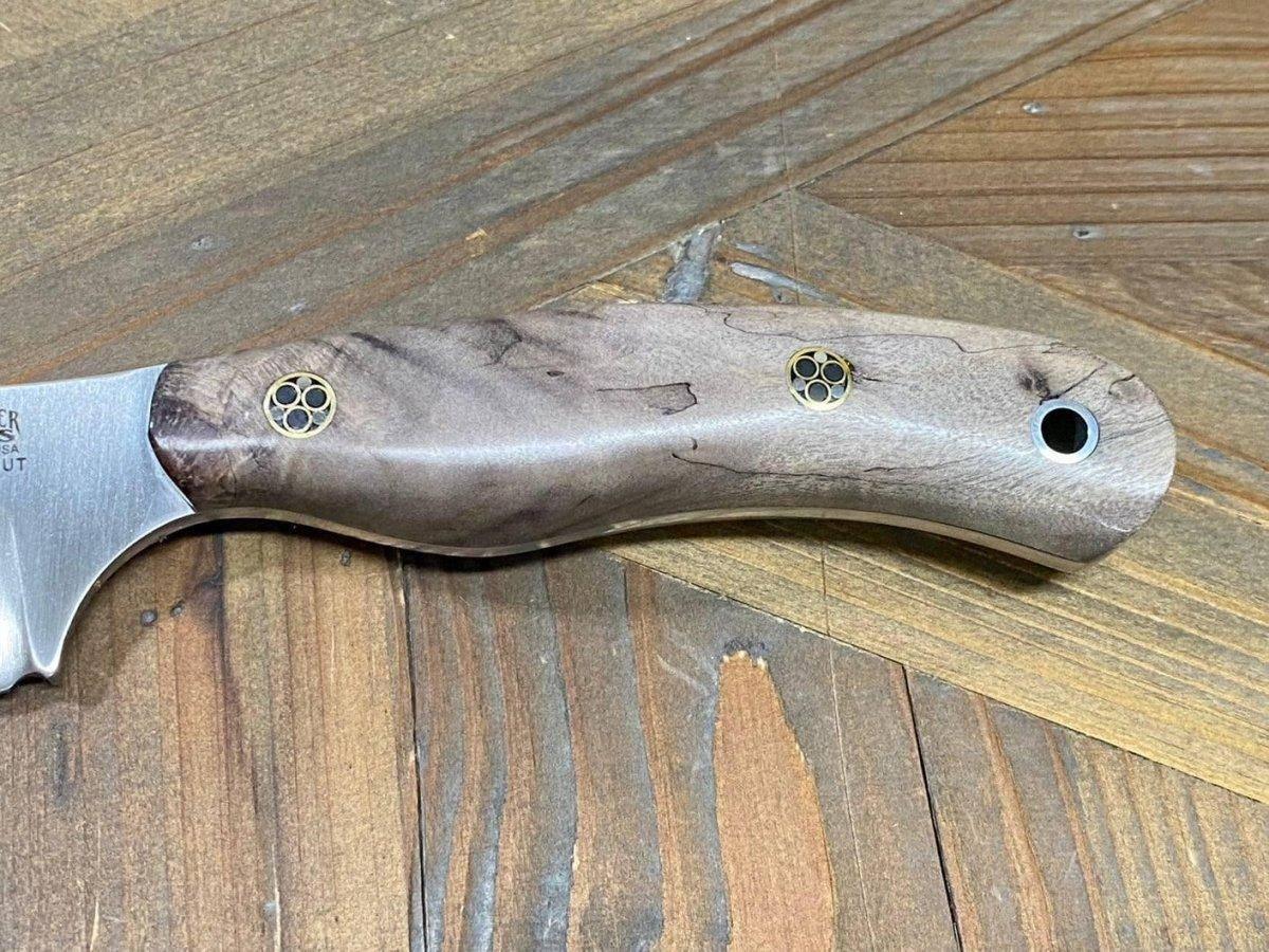 Bark River JX6 MagnaCut Sand Maple Burl Mosaic Pins (USA) - NORTH RIVER OUTDOORS