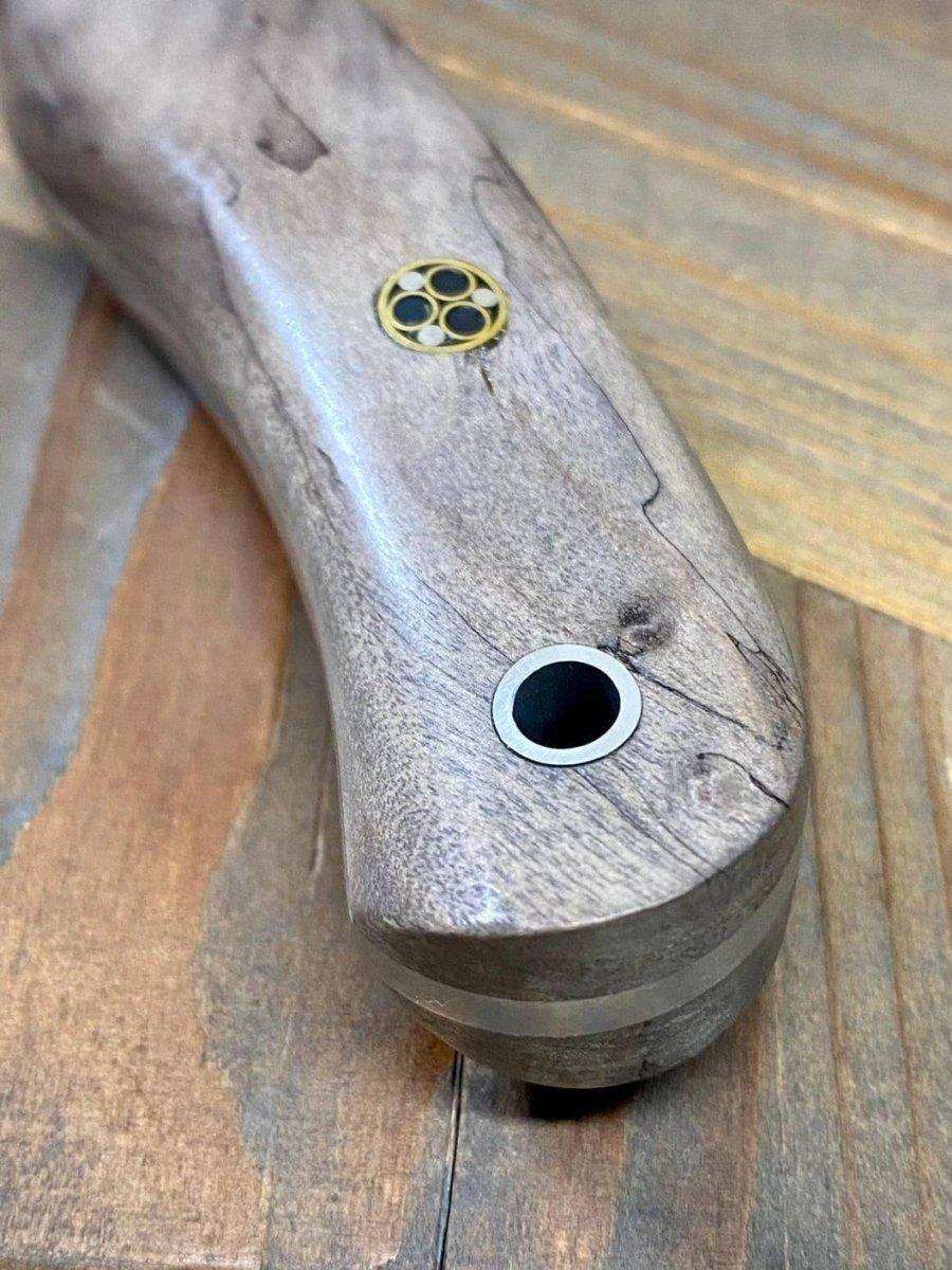 Bark River JX6 MagnaCut Sand Maple Burl Mosaic Pins (USA) - NORTH RIVER OUTDOORS