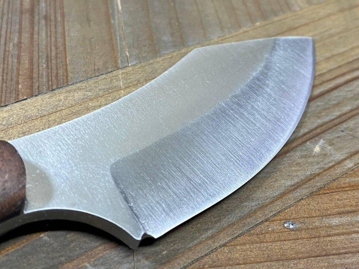 Bark River JX6 MagnaCut Walnut Burl Black Liners Mosaic Pins (USA) - NORTH RIVER OUTDOORS