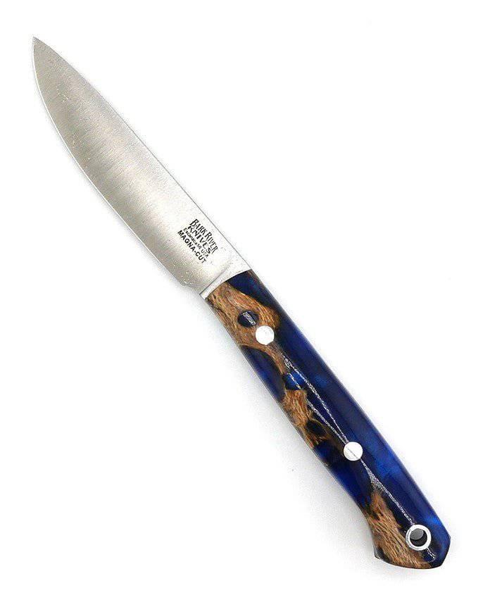 Bark River Little Creek II Field Knife MagnaCut Blue Cholla Cactus with Turquoise Handles (USA) - NORTH RIVER OUTDOORS