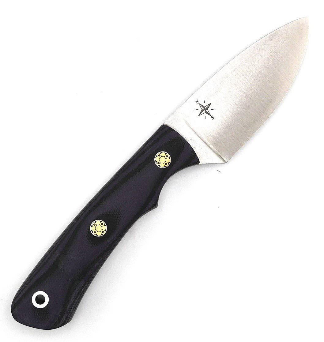 Bark River PSK EDC Magna Cut Purple & Black Suretouch - Matte - Mosaic Pins - NORTH RIVER OUTDOORS