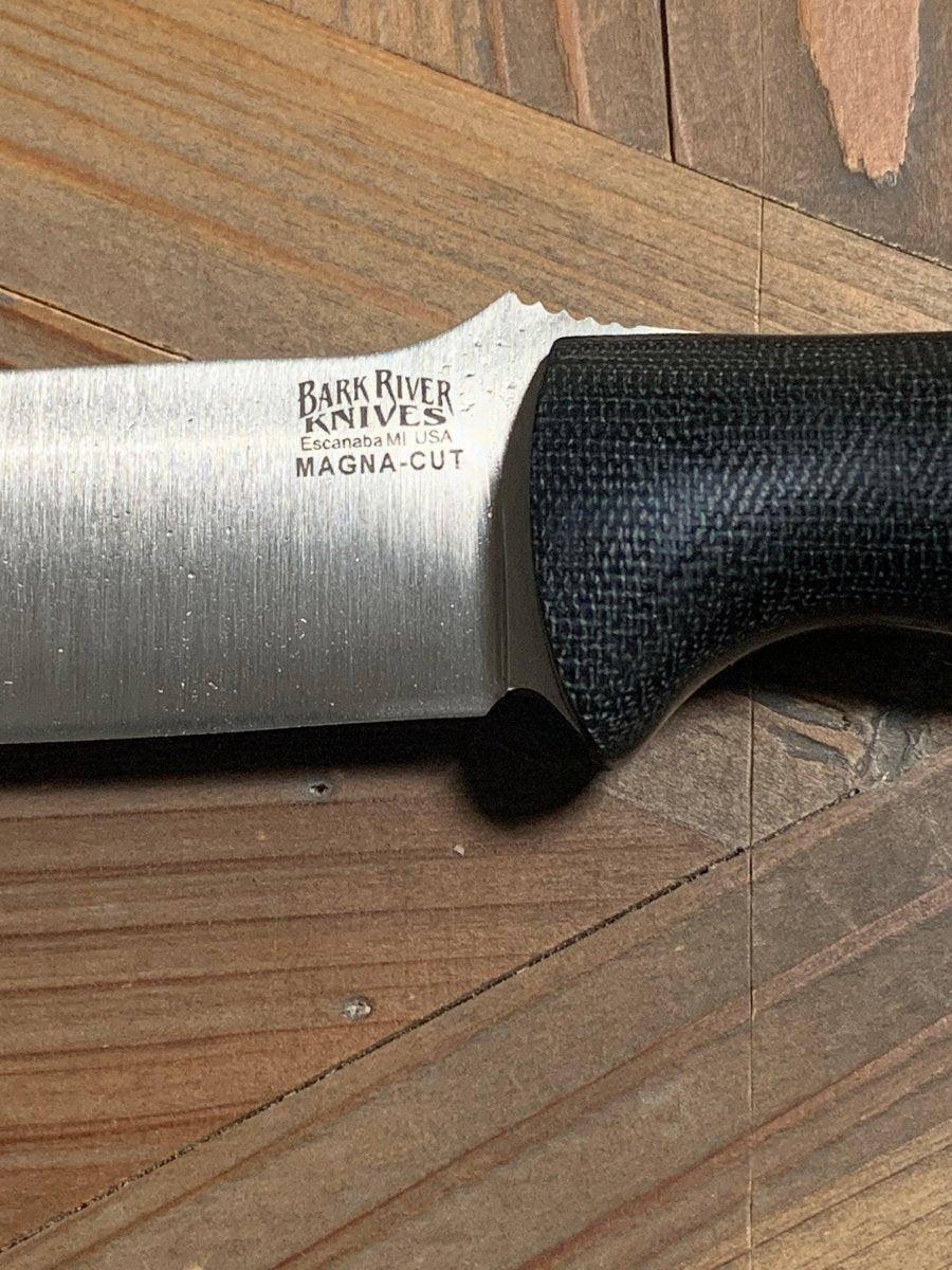 Bravo 1 LT MagnaCut Fixed Blade Black Micarta Bloody Spacer Mosaic Pins (USA) - NORTH RIVER OUTDOORS