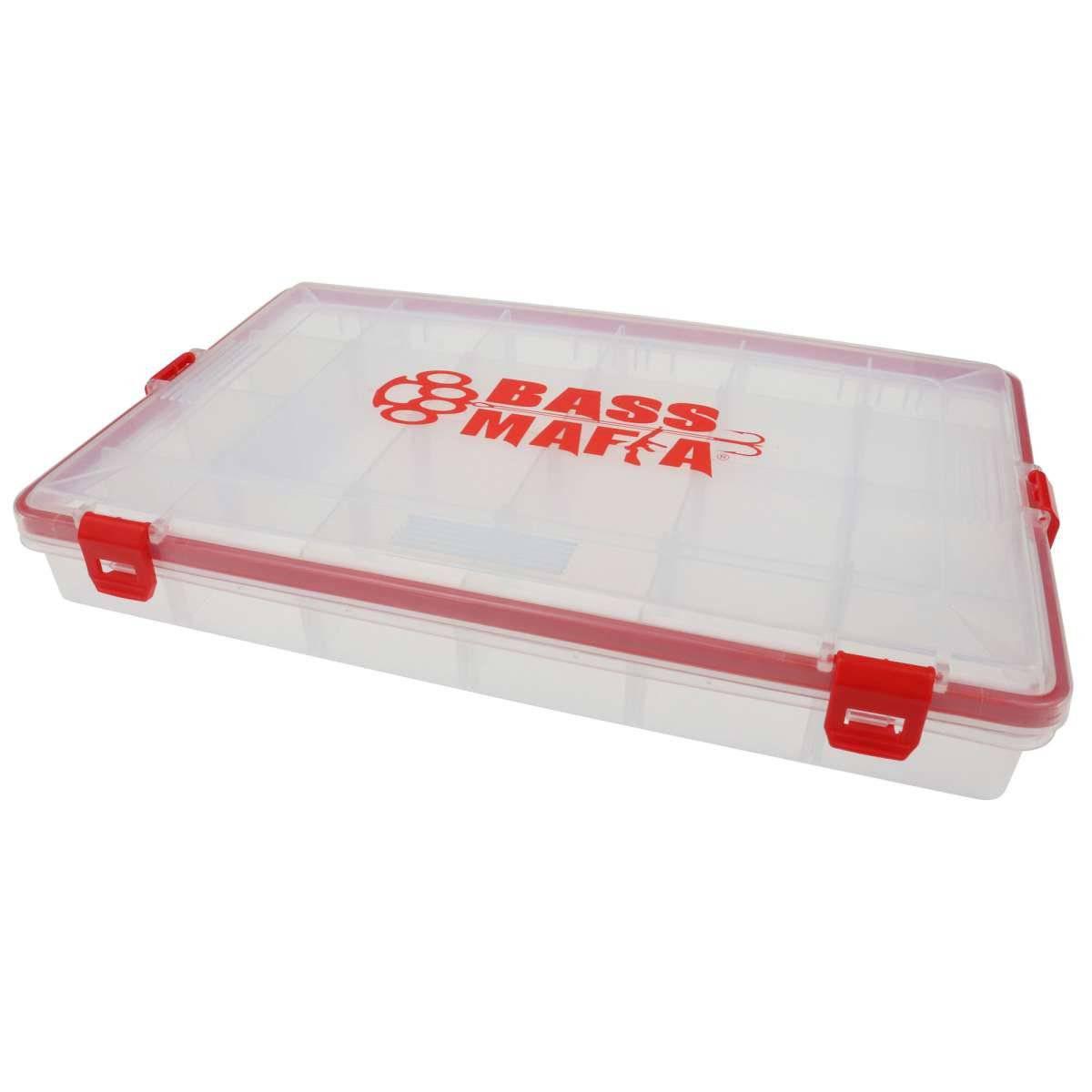 BassMafia Casket 2.0 Clear/Red - NORTH RIVER OUTDOORS