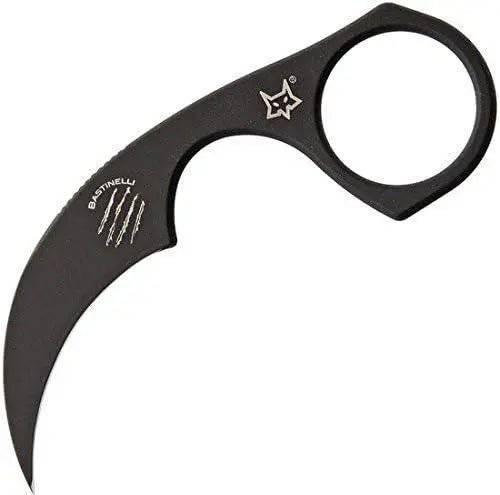 Bastinelli Diagnostic Karambit 1.5" Black Cerakote N690C - NORTH RIVER OUTDOORS