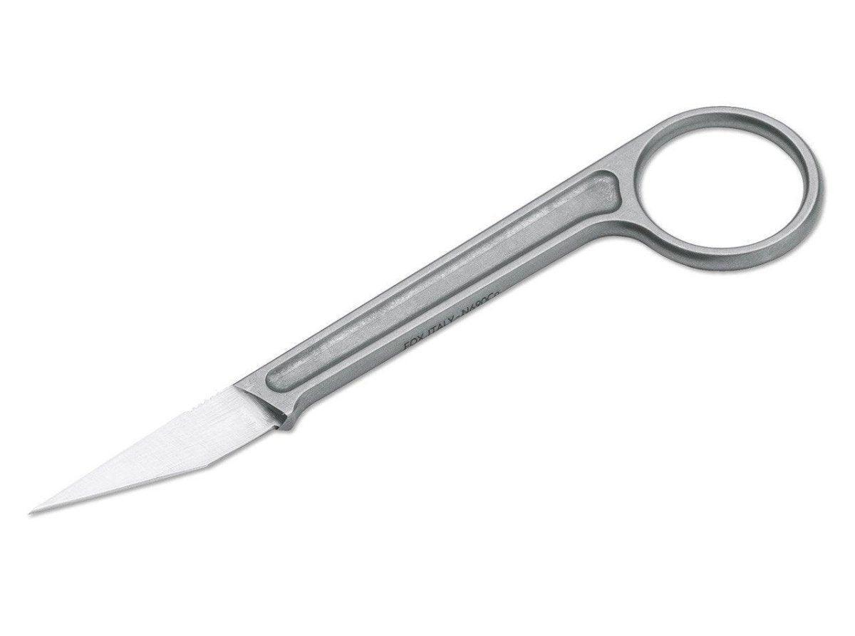Bastinelli Picoeur Fixed 1.625" Satin/Stonewash N690CO Blade - NORTH RIVER OUTDOORS