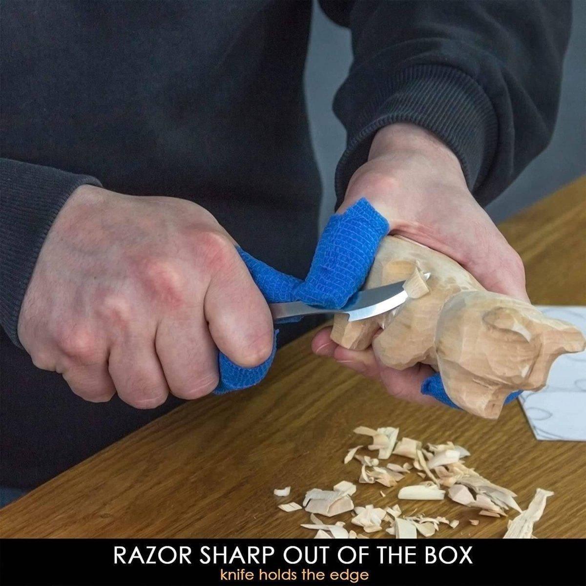 BeaverCraft Bear Carving Hobby-Kit - NORTH RIVER OUTDOORS