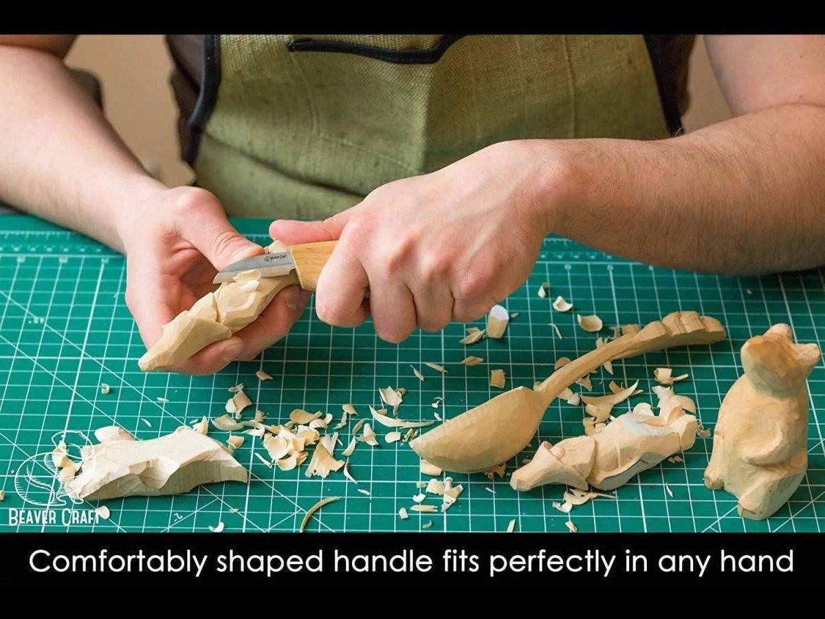 BeaverCraft C2 Wood Carving Bench Knife - NORTH RIVER OUTDOORS