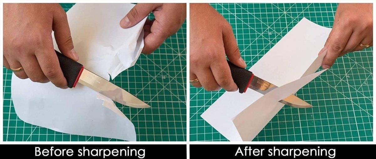 BeaverCraft Dual-Sided Leather Paddle Strop with P1 Polishing Compound - NORTH RIVER OUTDOORS