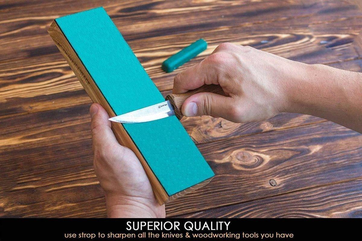 BeaverCraft Leather Strop Sharpening Knife Kit - NORTH RIVER OUTDOORS