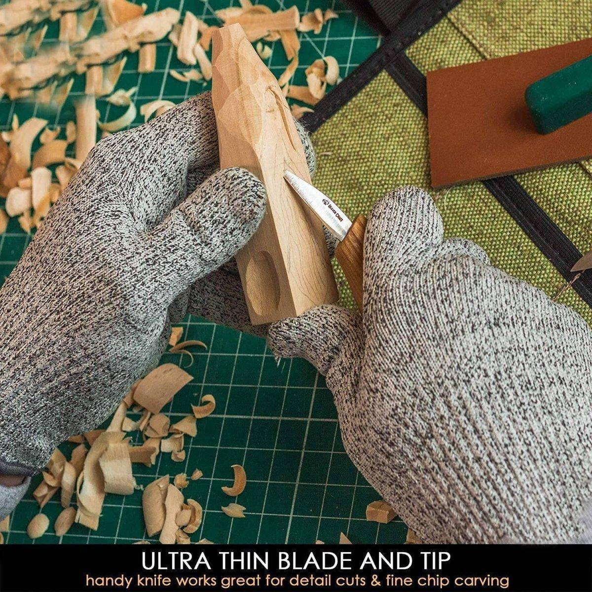 BeaverCraft Starter Chip and Whittle Knife Set with Accessories - NORTH RIVER OUTDOORS