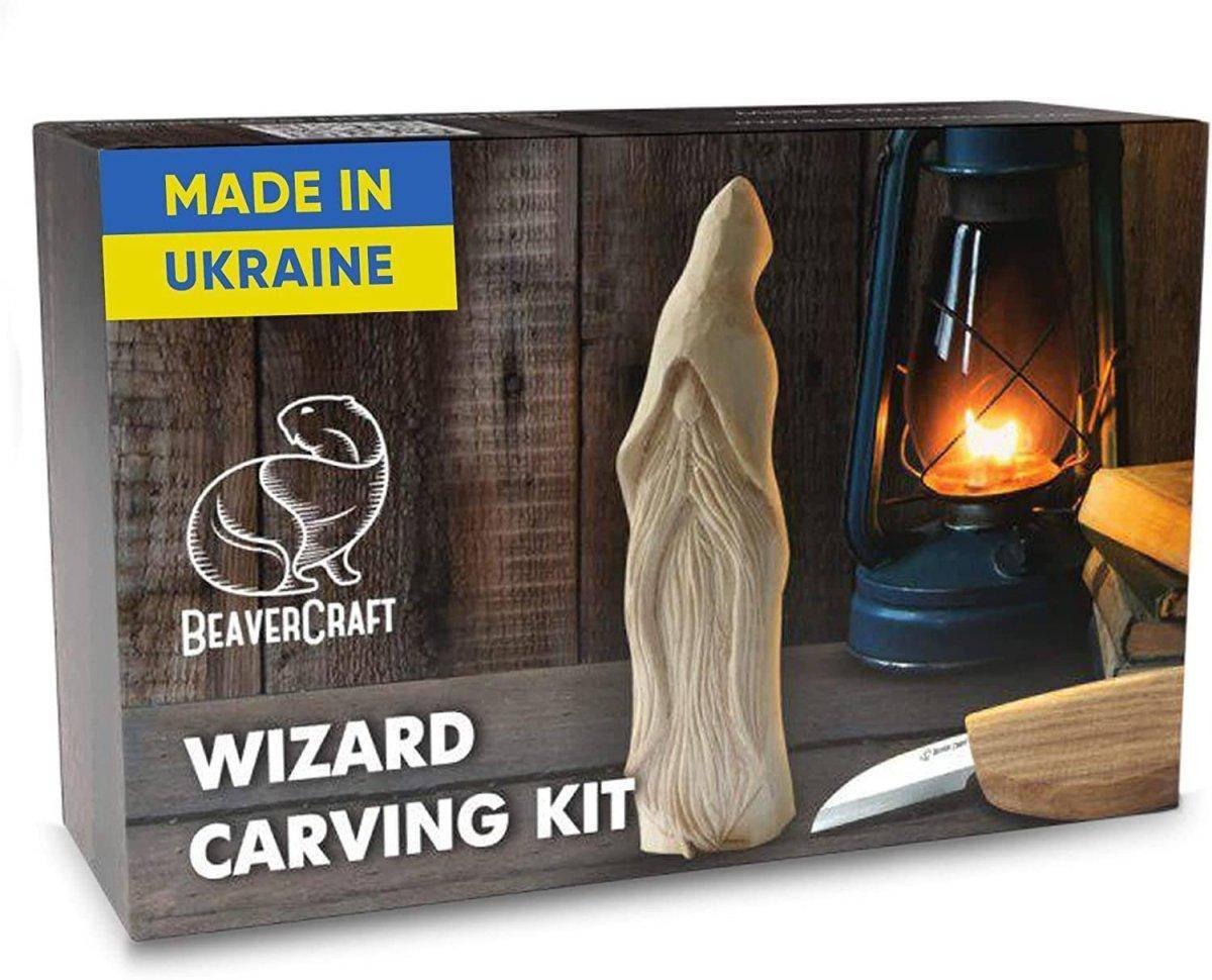 BeaverCraft Wizard Carving Hobby-Kit - NORTH RIVER OUTDOORS