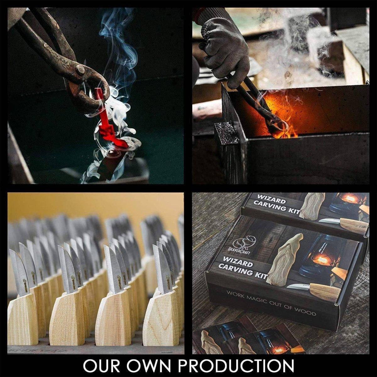 BeaverCraft Wizard Carving Hobby-Kit - NORTH RIVER OUTDOORS