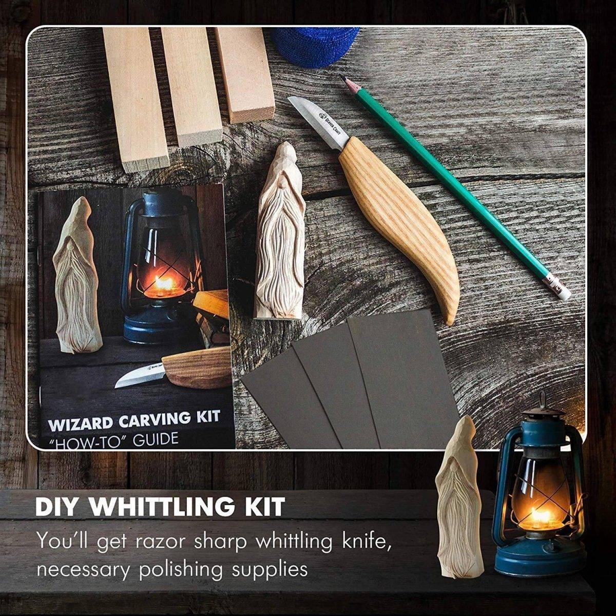 BeaverCraft Wizard Carving Hobby-Kit - NORTH RIVER OUTDOORS
