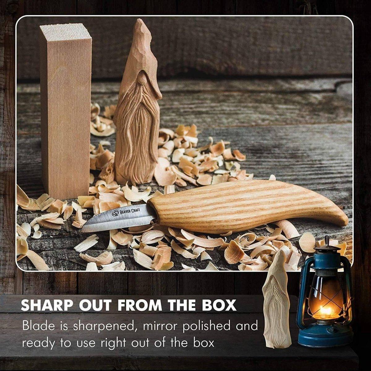 BeaverCraft Wizard Carving Hobby-Kit - NORTH RIVER OUTDOORS