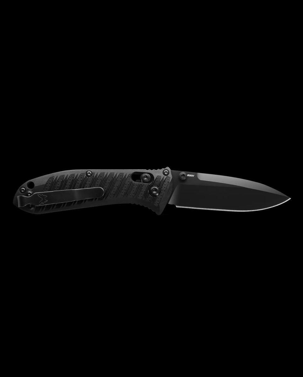 Bechmade 575BK-1 Mini Presidio II Knife 3.20" S30V Black Blade, CF-Elite (USA) - NORTH RIVER OUTDOORS