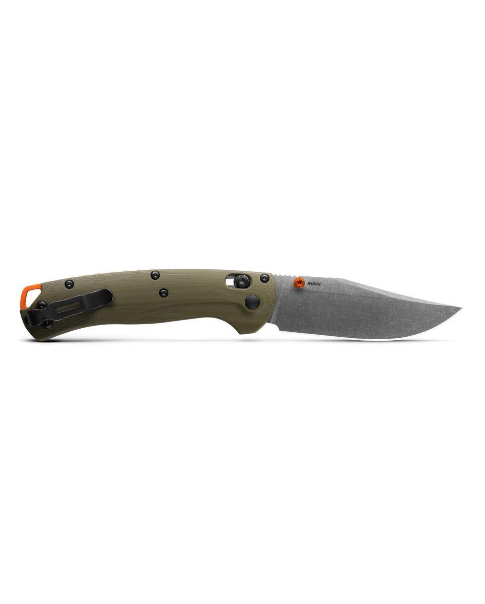 Benchmade 15536 Taggedout OD Green G10 Folding Knife 3.5" CPM-S45VN - NORTH RIVER OUTDOORS