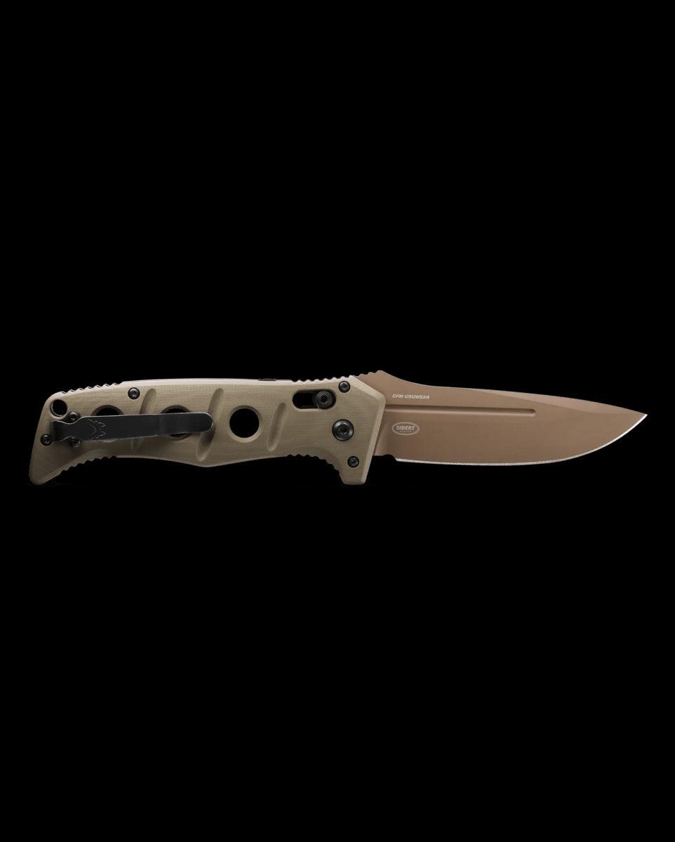Benchmade 2750FE-2 Adamas Auto Knife 3.78" CruWear Flat Dark Earth - NORTH RIVER OUTDOORS