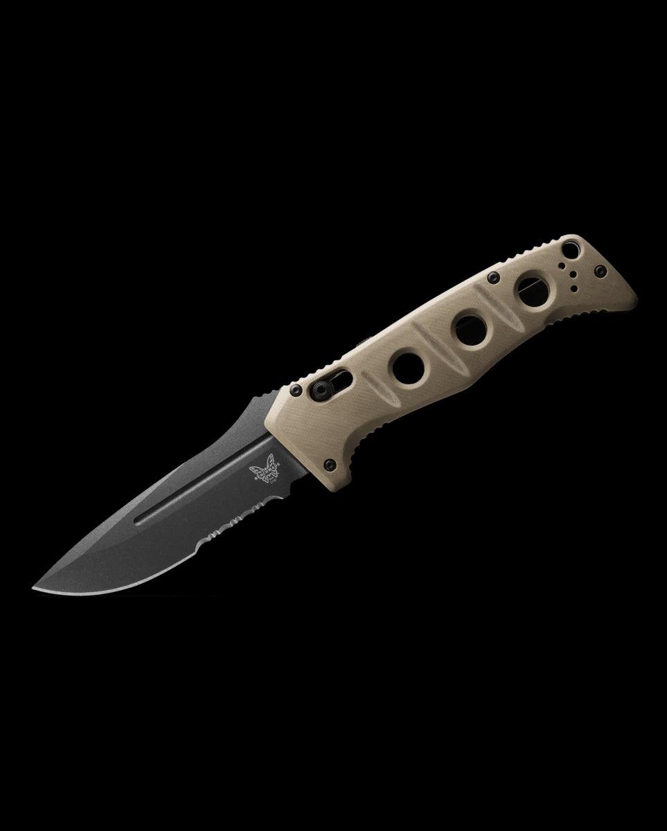 Benchmade 2750SGY-3 Auto Adamas Folding Knife 3.78" CruWear - NORTH RIVER OUTDOORS