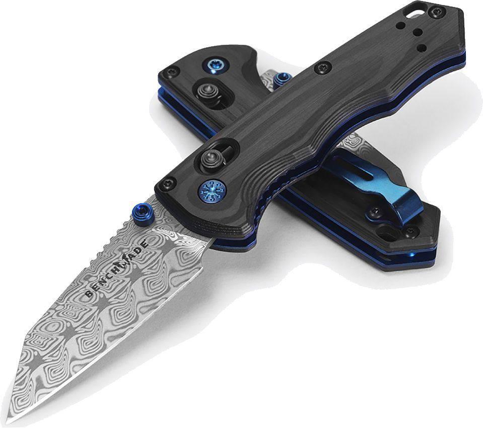 Benchmade 290-241 Gold Class Full Immunity Axis Folding Knife 2.49" Damasteel Wharncliffe Limited Edition - NORTH RIVER OUTDOORS