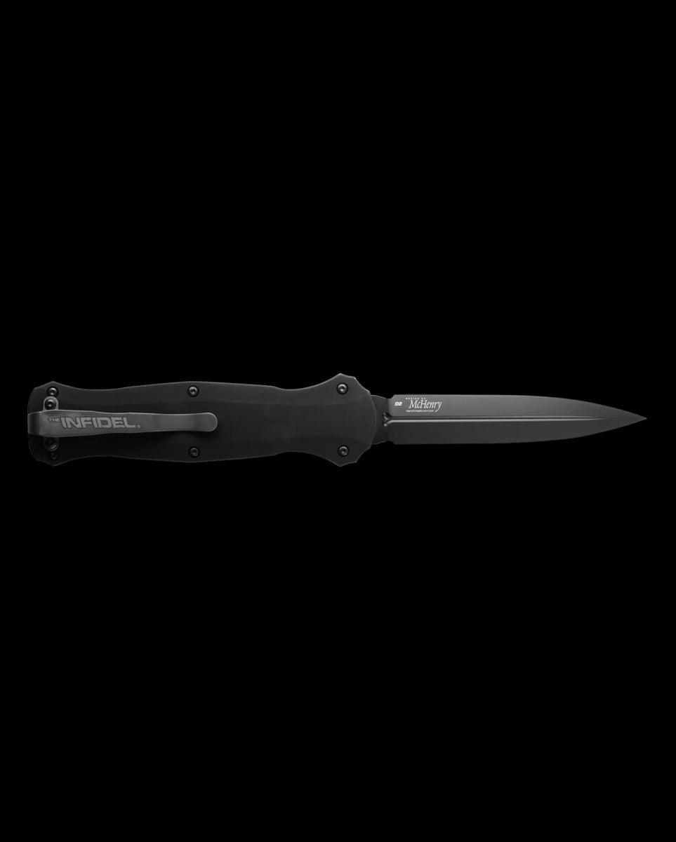 Benchmade 3300BK Infidel Dagger Auto OTF Knife 3.95" (USA) - NORTH RIVER OUTDOORS