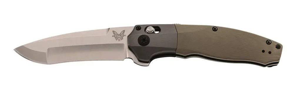 Benchmade 496 Vector Knife OD Green G-10 (3.6" Satin) - NORTH RIVER OUTDOORS