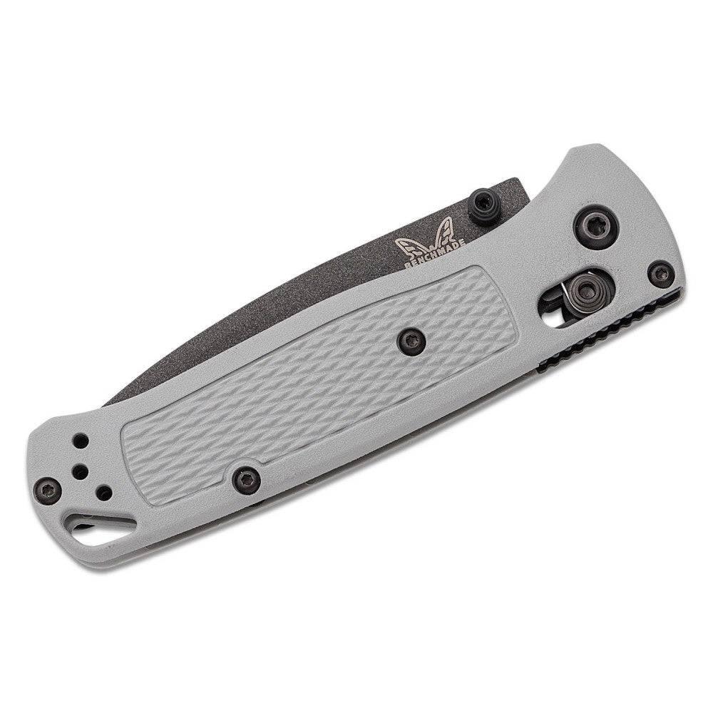 Benchmade 535BK-08 Bugout AXIS Folding Knife 3.24" S30V Gray Cerakote Plain Blade Storm Gray Grivory - NORTH RIVER OUTDOORS