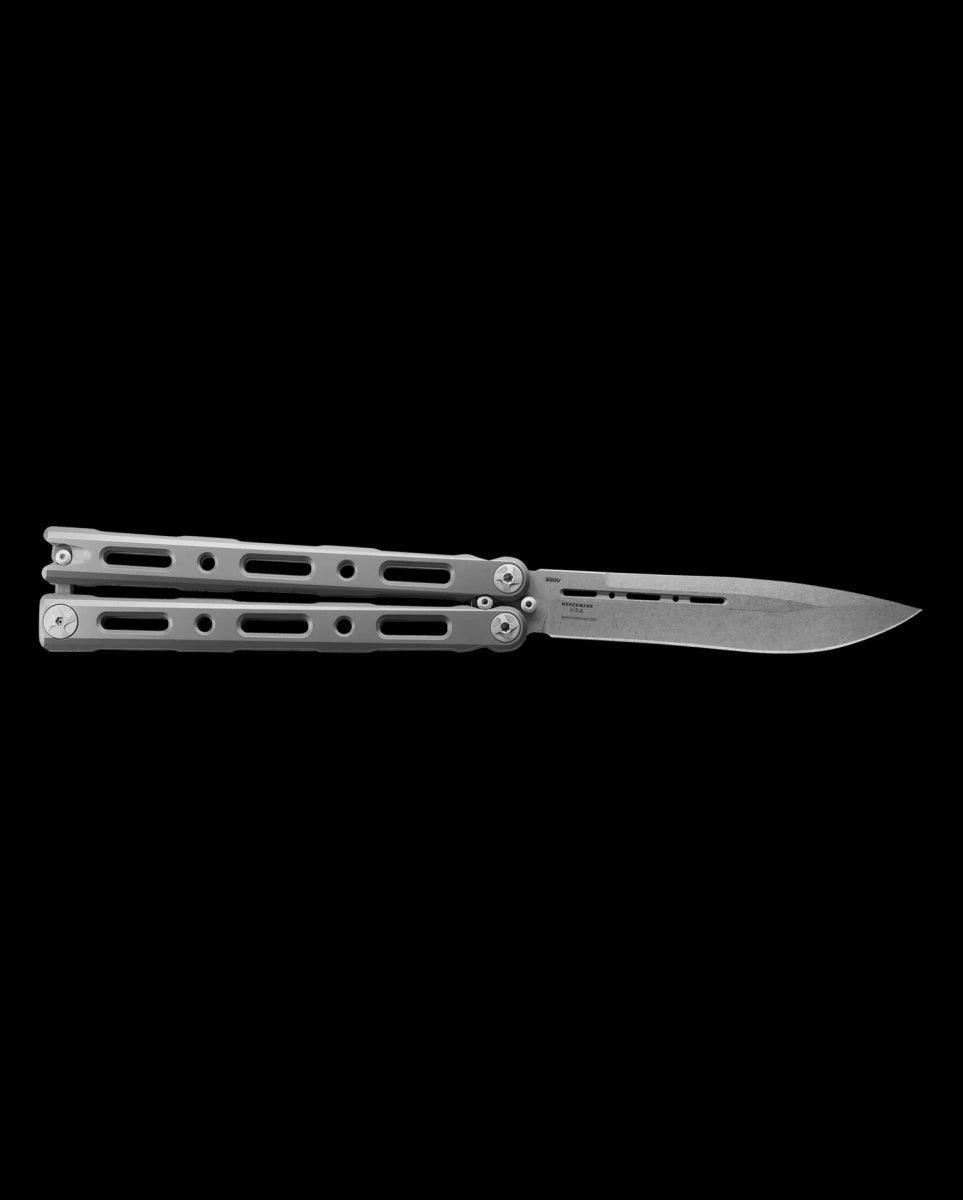 Benchmade 85 Billet Ti Balisong Butterfly 4.4" CPM-S30V - NORTH RIVER OUTDOORS