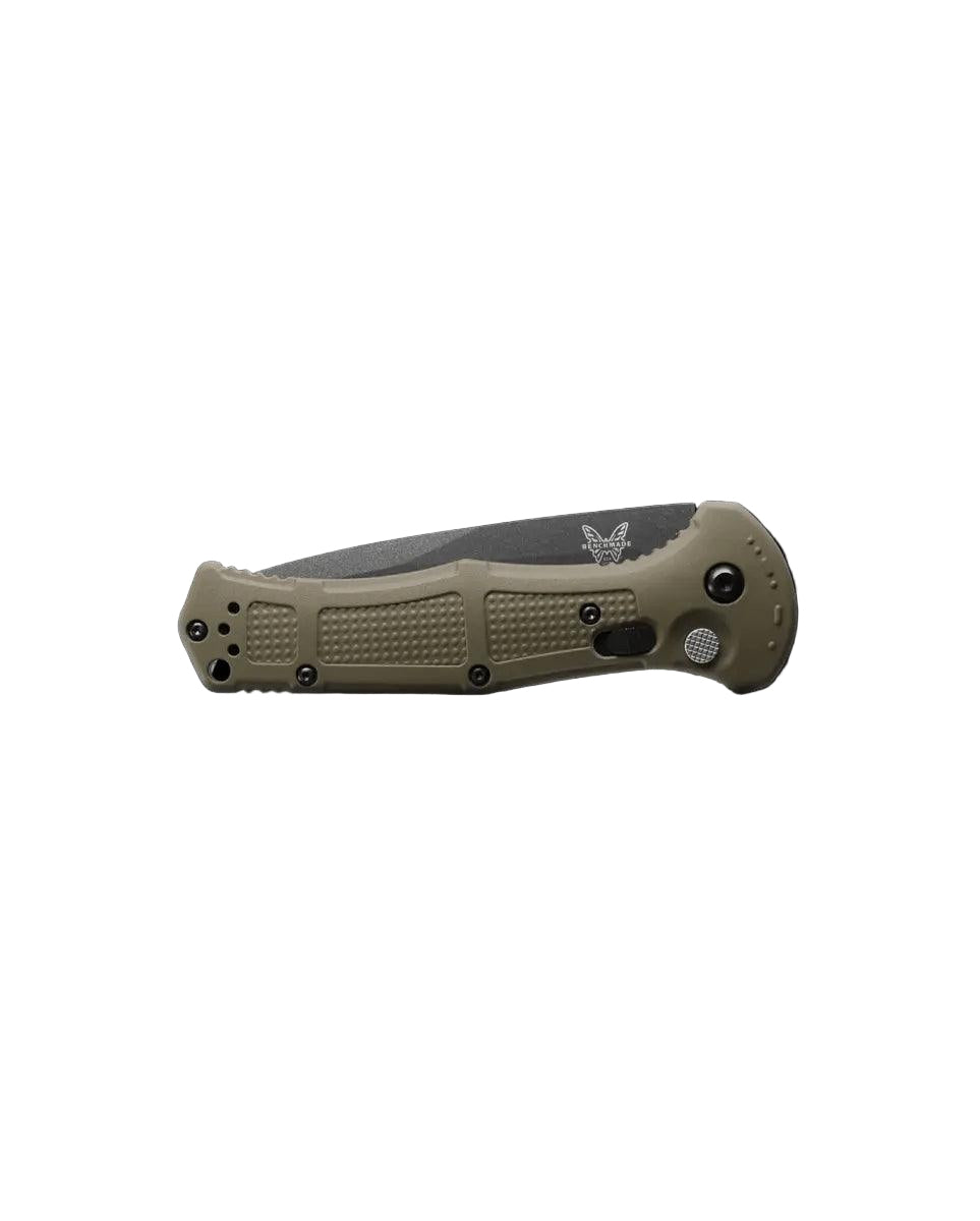 Benchmade Claymore Auto Folding Knife 9070SBK-1 CPM-D2 Ranger Green Grivory Handles - NORTH RIVER OUTDOORS
