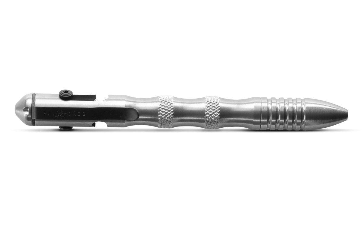 Benchmade Longhand Tactical Pen, Brushed Stainless 4.62" - NORTH RIVER OUTDOORS