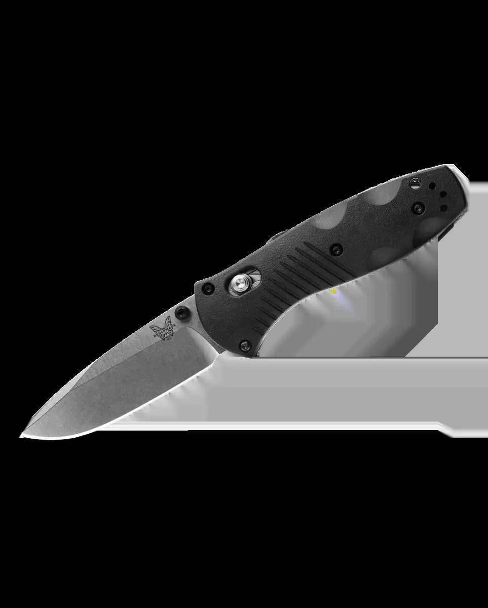 Benchmade Mini Barrage AXIS-Assist Knife (2.91" Satin) 585 - NORTH RIVER OUTDOORS