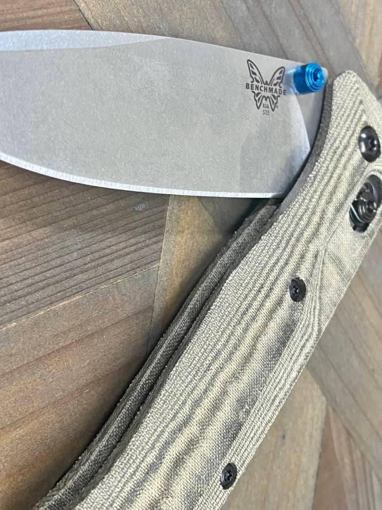 Benchmade Semi-Custom Bugout Knife /w Handles (USA) - NORTH RIVER OUTDOORS