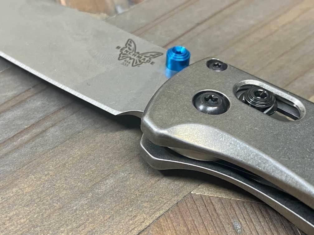 Benchmade Semi-Custom Bugout Knife /w Handles (USA) - NORTH RIVER OUTDOORS