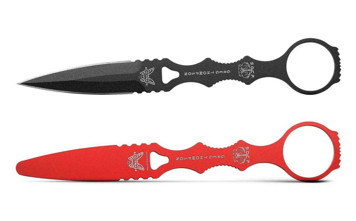 Benchmade SOCP 176BK-Combo Dagger Knife w/ Trainer (USA) - NORTH RIVER OUTDOORS