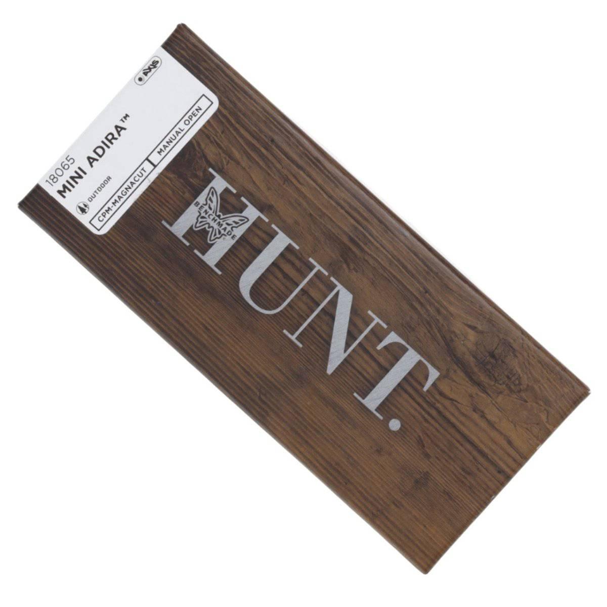 Benchmade Water Mini Adira Folding Knife 3.21" CPM-MagnaCut Stonewashed Drop Point Blade Depth Blue Grivory Handles - NORTH RIVER OUTDOORS