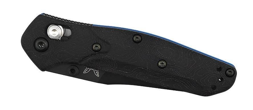 Custom Engraved Benchmade 945BK-1 Mini Osborne Knife Black G-10 - NORTH RIVER OUTDOORS