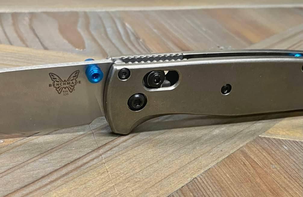 Benchmade Semi-Custom Bugout Knife /w Handles (USA) - NORTH RIVER OUTDOORS