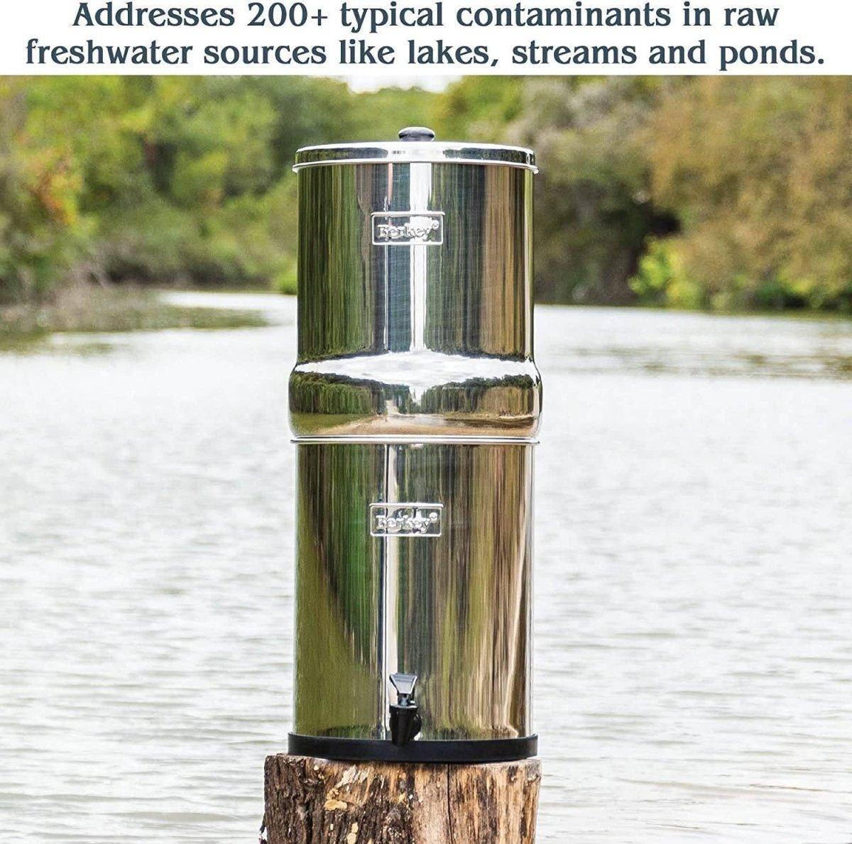 Royal Berkey Gravity-Fed Water Filter with 2 Black Berkey Elements RU2 (3.25 Gal) - NORTH RIVER OUTDOORS