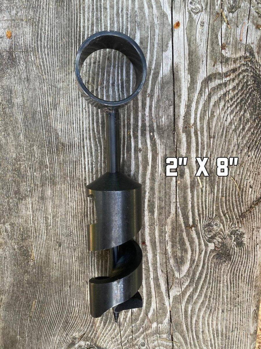 Black Raven Albatross 2x8" Scotch Eye Bushcraft Auger - NORTH RIVER OUTDOORS