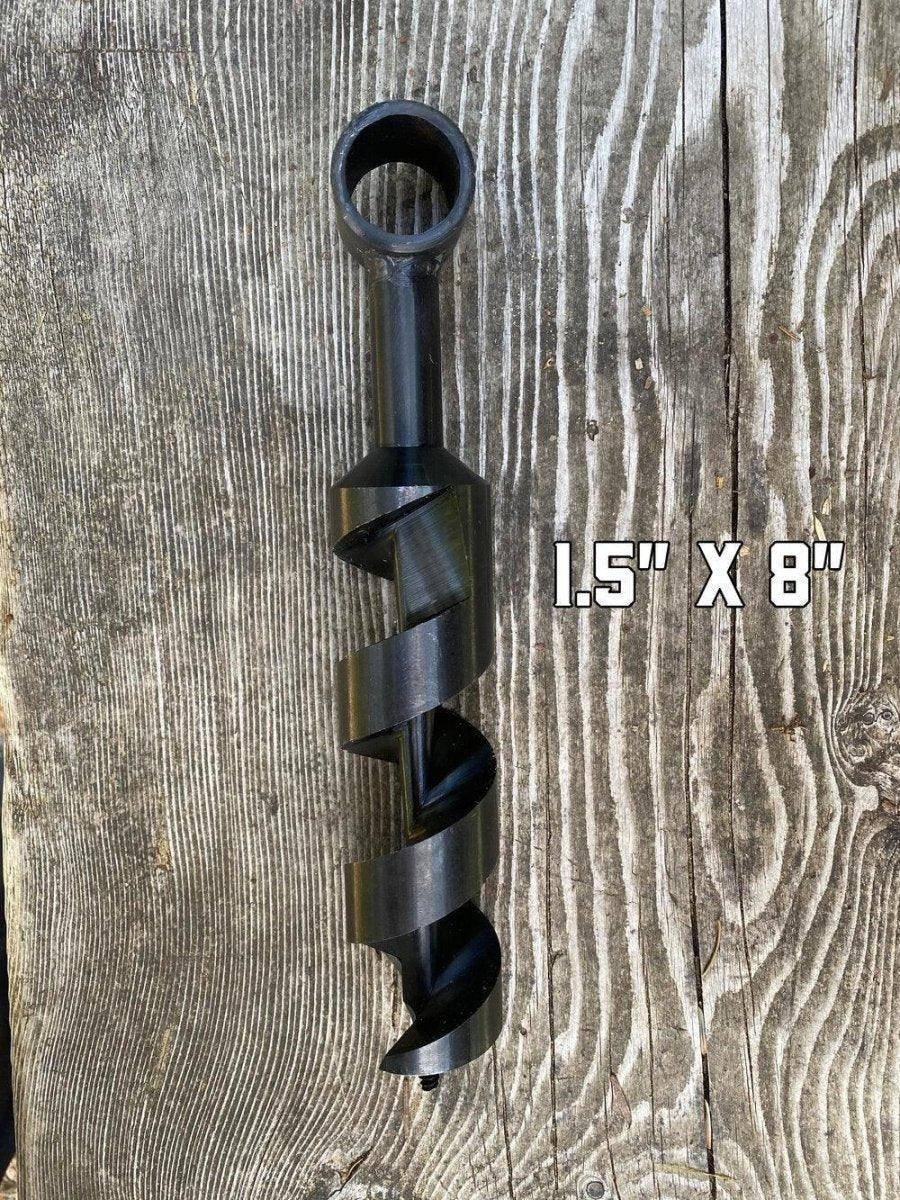 Black Raven Eagle 1.5x8" Scotch Eye Bushcraft Auger - NORTH RIVER OUTDOORS