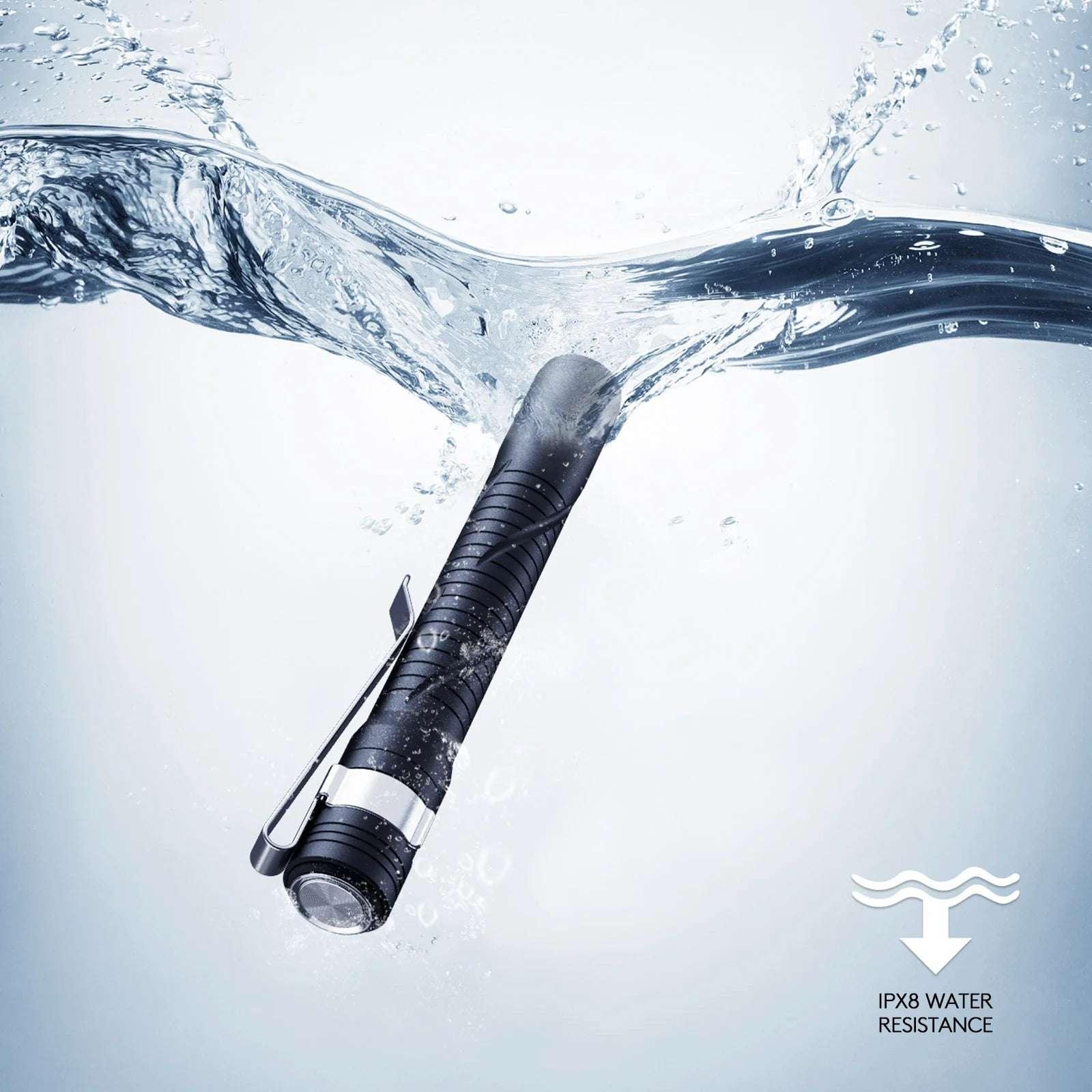 RovyVon A33 Rechargeable Pen Light Black Handle - NORTH RIVER OUTDOORS