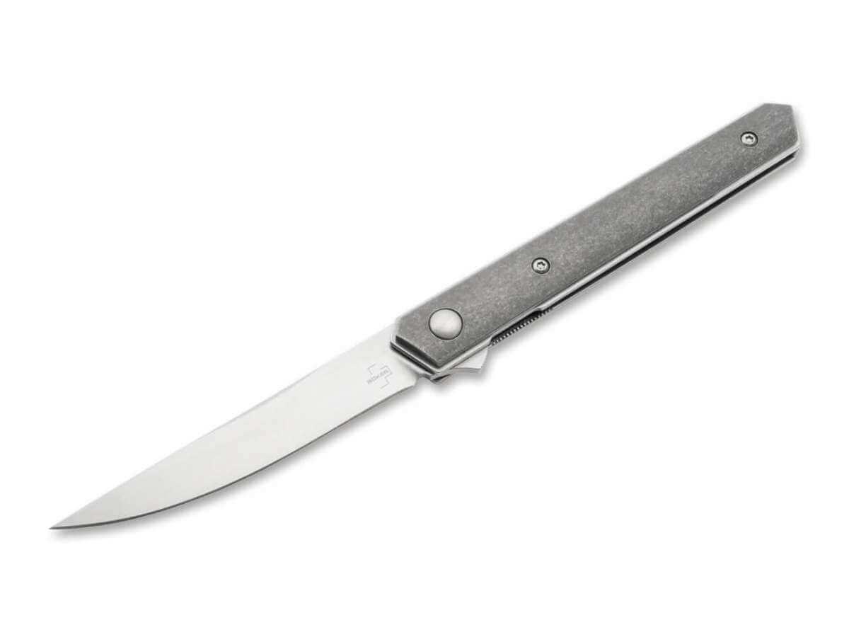 Boker 01BO326 Kwaiken Air Mini Knife 3.07" Titanium - NORTH RIVER OUTDOORS