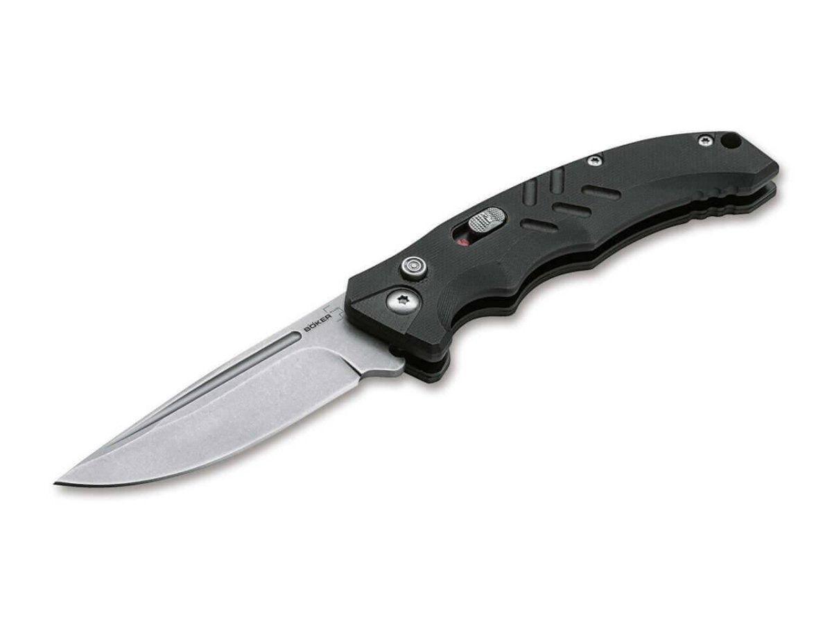 BOKER 01BO482 Intention II Auto Knife Black (USA) - NORTH RIVER OUTDOORS