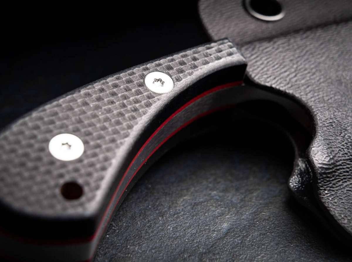 Boker 02BO037 Sigyn Fixed Blade Neck Knife 1.97" D2 - NORTH RIVER OUTDOORS