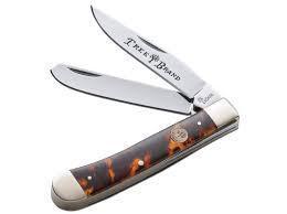 Boker 110731T Trapper Knife Faux Tortoise Handles 4.25" - NORTH RIVER OUTDOORS