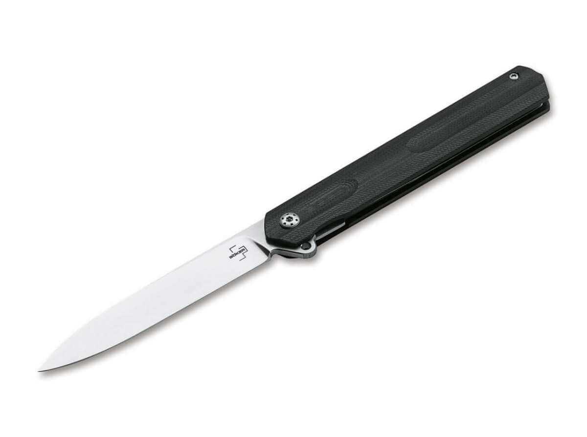 Boker Plus Kyoto Flipper 3.46" D2 Spear Point G10 Handles - 01BO241 - NORTH RIVER OUTDOORS