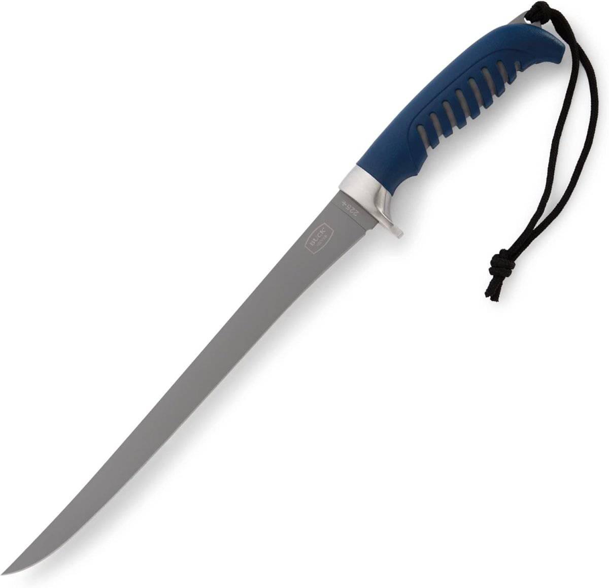 Buck 225 Silver Creek Fillet Knife 9.625" Blade Rubber Handle - NORTH RIVER OUTDOORS