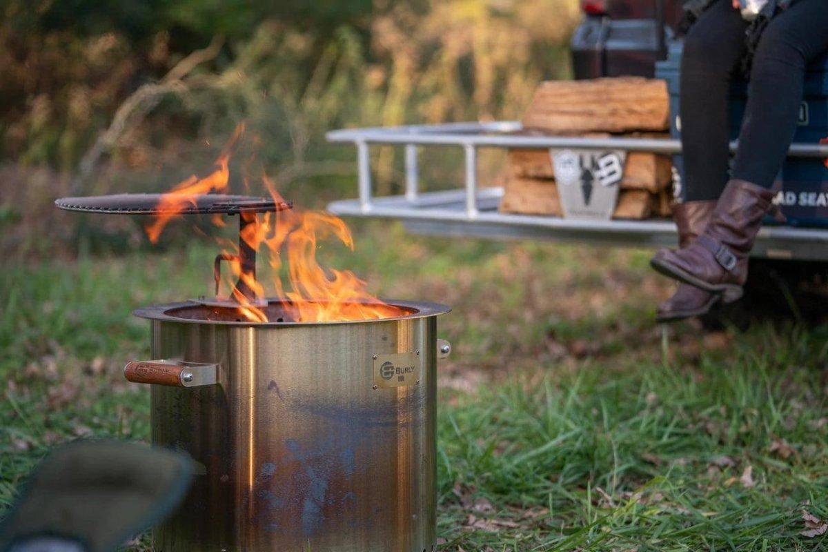 Burly Grill Feature for Scout Fire Pit (USA) - NORTH RIVER OUTDOORS