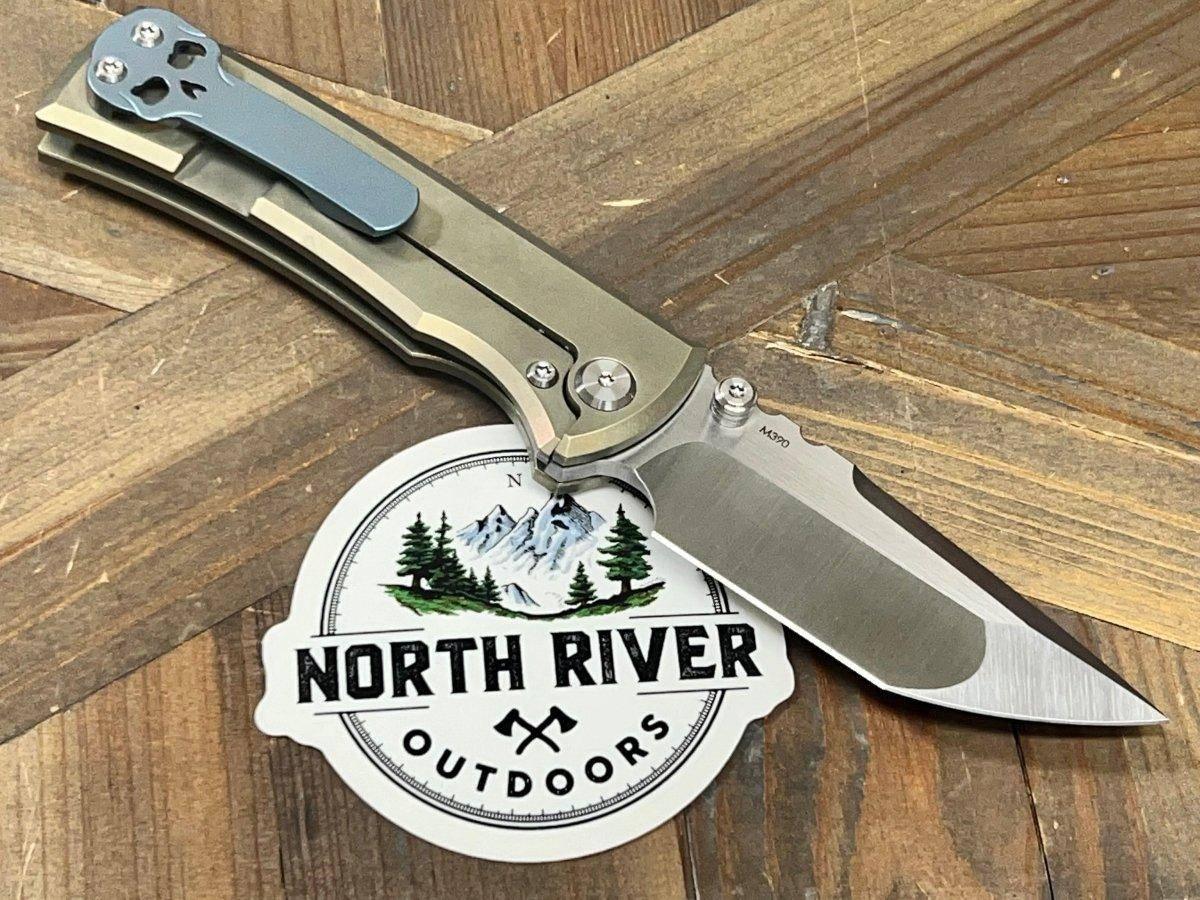 Chaves Redencion Street Semi-Custom Titanium Tanto Knife "Gold Digger" - NORTH RIVER OUTDOORS